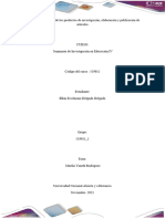 TRABAJO 3.1 Fase 3 - Socialización de Los Productos de Investigación, Elaboración y Publicación de Artículos