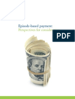 EpisodeBasedPayment PerspectivesforConsideration