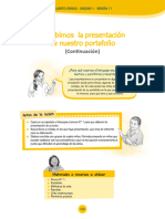 Documentos Primaria Sesiones Comunicacion CuartoGrado CUARTO GRADO U1 Sesion 11