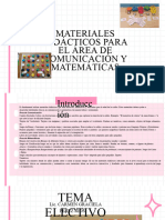 Materiales Didacticos para El Area de Comunicacion y Matematica