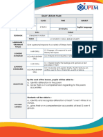 Lesson Plan Uptm Example