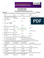 CAF Mock Test-7N