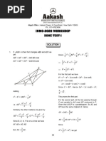 INMO Home Test 1 Solution