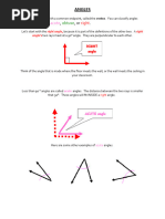 Angle Lesson