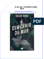 O Cemitério Do Mar 1st Edition Aslak Nore Full Chapter Free