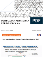 Pembuatan Peraturan Perjalanan (PKTO-L3)