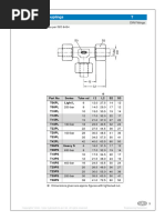 Equal Tee Couplings T: DIN Fittings Metric Tube End As Per ISO 8434