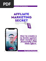 Affiliate Marketing Secret Book 1