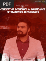 ST 1 Concept of Economics