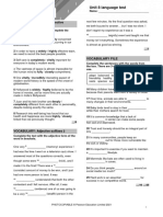 Formula B2 Unit 8 Test