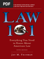 (Law 101) Jay M. Feinman - Everything You Need To Know About American Law - 5th Edition-Oxford University Press (2018)