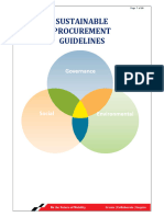 Sustainable Procurement Guidelines