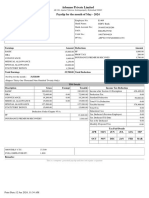 Payslip May 2024