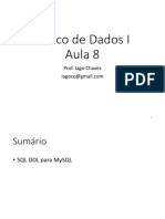 Banco de Dados I - Aula 9