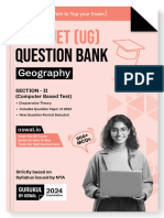 Oswal Publishers - Gurukul NTA CUET (UG) Geography Question Bank Exam 2024-Oswal Publishers (2023)