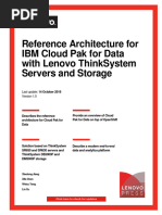 Lenovo Reference Architecture For IBM Cloud Pak For Data