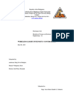 Wireless Light Intensity Controller