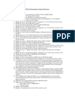 Digital Electronics Lab Sample Questions