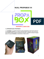 Manual Propabox V4 STB5000