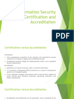 Certification, Accreditation and Digital Forensic