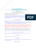 2023 Answers Sample Exam 1