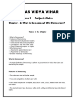 Civics Chapter 2 What Is Democracy Why Democracy