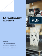 La Fabrication Additive