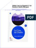 La Cruz Del Diablo Leer en Español 3 1st Edition Gustavo Adolfo Bécquer Full Chapter Free