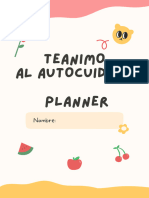 Planner TEANIMO Al AUTOCUIDADO