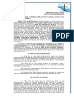 Demanda Reconvencional Alimentos PDF