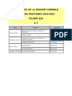 Controles de La Session Normale 24 PF