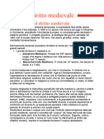 Appunti Diritto Medievale Finali