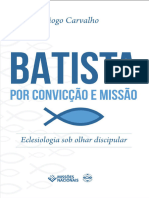 @livrarialivros Diogo CarvalhoBatista Por Convicção e Missão Eclesiologia