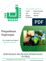 Ahmad Bahri PPT Pengetahuan Lingkungan