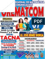 Bases Tacna Orematcom 07 de Julio