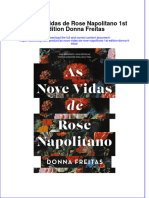 As Nove Vidas de Rose Napolitano 1st Edition Donna Freitas Full Chapter Free