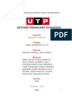 Gestion Financiera Avanzada: Michell & Cia S.A