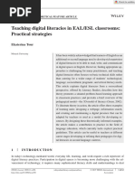 TESOL Journal - 2019 - Tour - Teaching Digital Literacies in EAL ESL Classrooms Practical Strategies