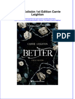 Better Colisión 1st Edition Carrie Leighton Full Chapter Free