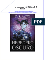 El Heredero Oscuro 1st Edition C S Pacat Full Chapter Free