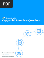 Capgemini Interview Questions