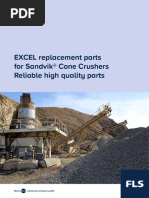 EXCEL High Performance Parts For Sandvik Cone Crushers