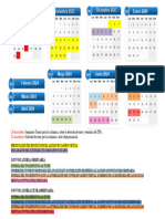 Calendario TFG