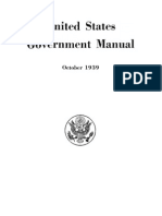 1939 Govt Manual