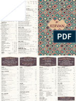 Kervan Menu Hertford Road