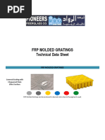 FRP Moulded Gratings TDS