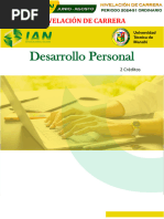 Desarrollo Personal - Tarea Única