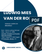 Ludwig Mies Van Der Rohe