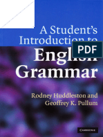 Huddleston and Pullum. 2005. Subordination and Content Clauses