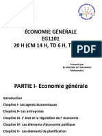 Cours D'economie Generale Iut